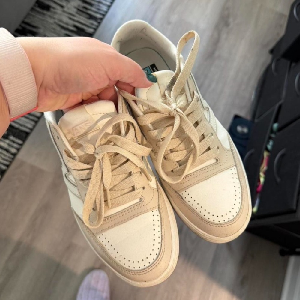 Vans Lowland Comfycush Cream & White - Picture 2 of 2
